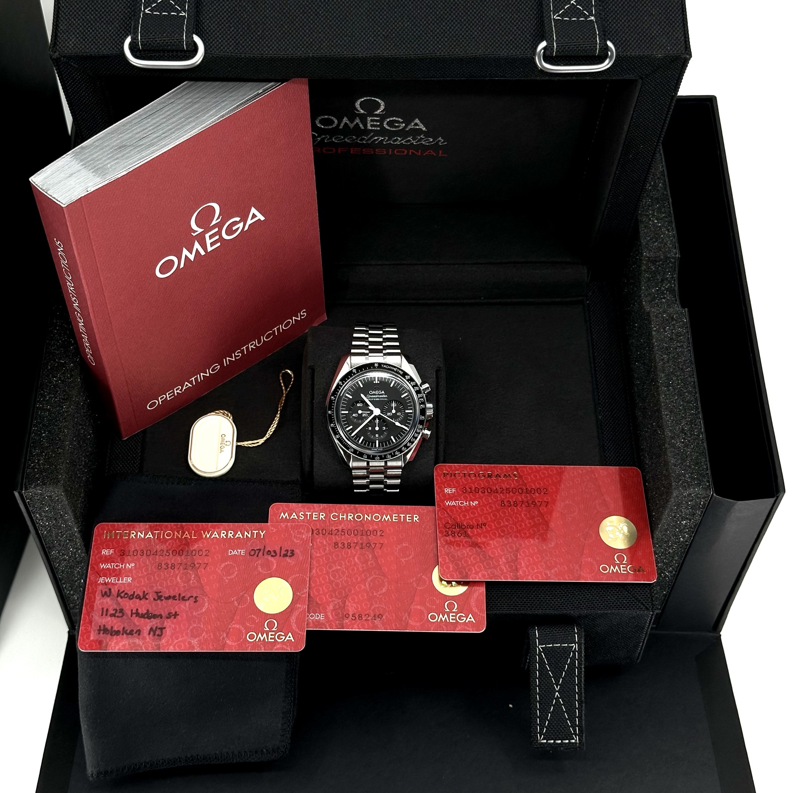 Omega Speedmaster Moonwatch "Sapphire Sandwich" — image 1 of 7